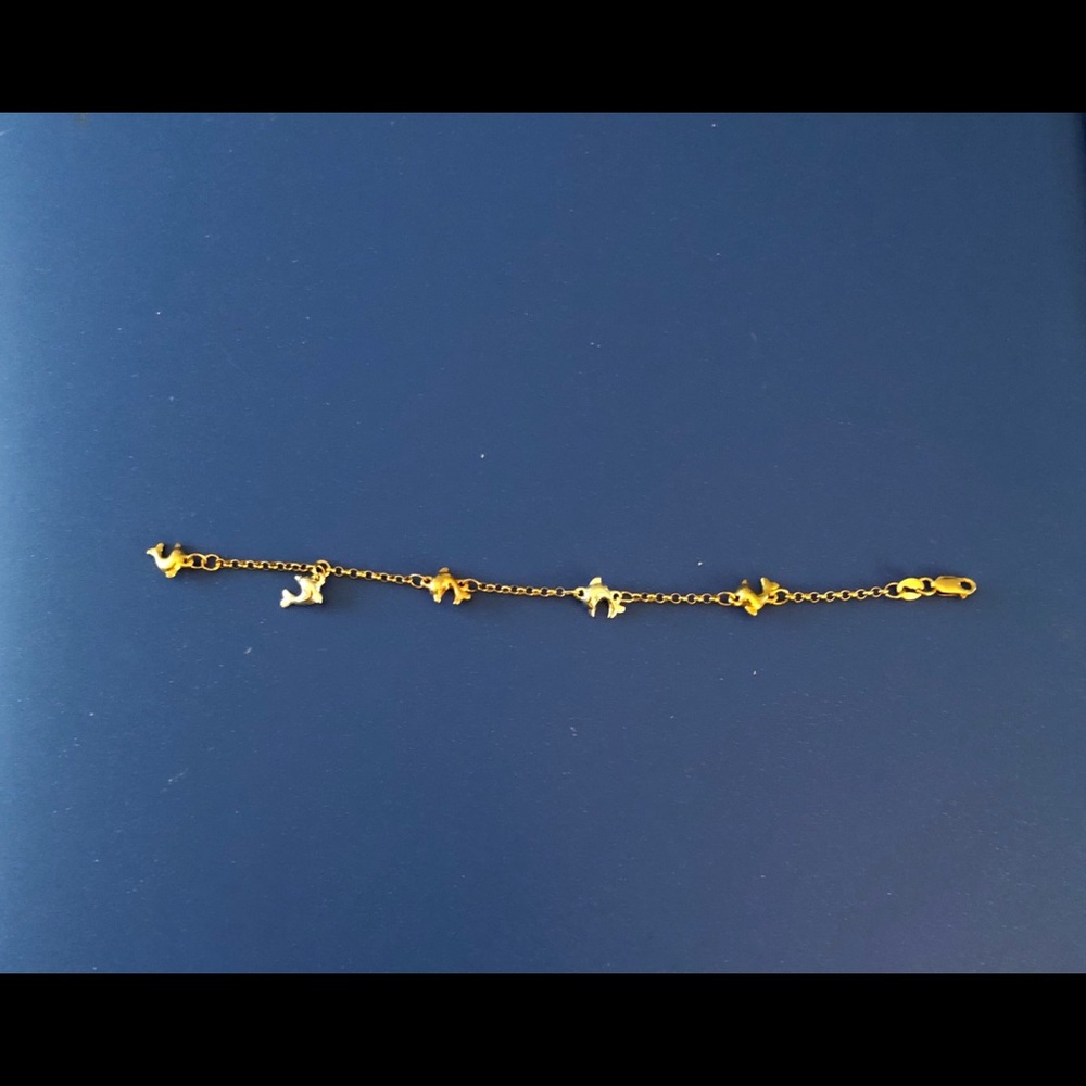 14 Karat Italian Gold Bracelet for Kids